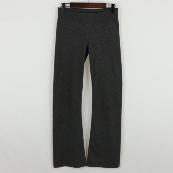 Prana Women's Extra Small Gray Heather Mid Rise Bootcut Activewear Leggings - Picture 1 of 7